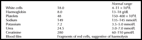 Interpret The Hematological Findings